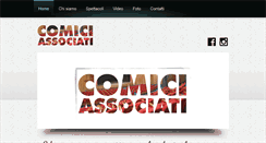 Desktop Screenshot of comiciassociati.it